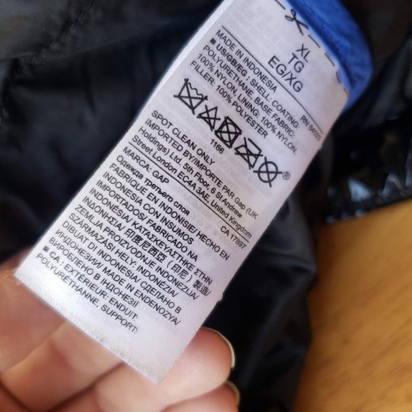 Vintage GAP Y2K Missy Elliott Style Shiny Puffer - Picture 10 of 10